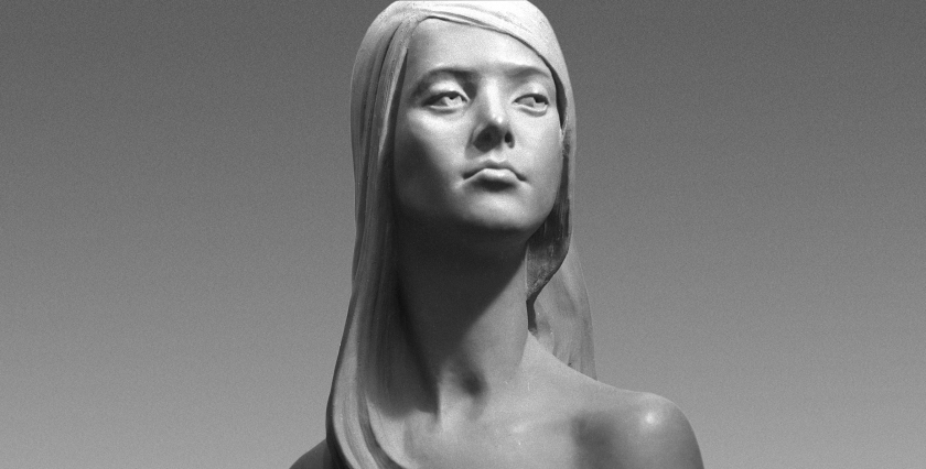 Jacques Le Nantec. Busto di Catherine 1959