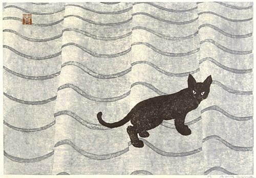 Masaharu Aoyama - “Cat on Roof”.jpg